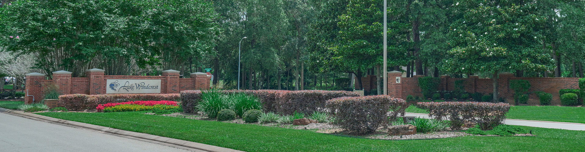 Lake Windcrest - Developer Entrance & Gatehouse